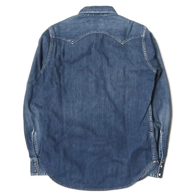 BLUE ブルーブルー 日本製 クラシックユーズドデニムウエスタン BLUE ブルーブルー 日本製 クラシックユーズドデニムウエスタン