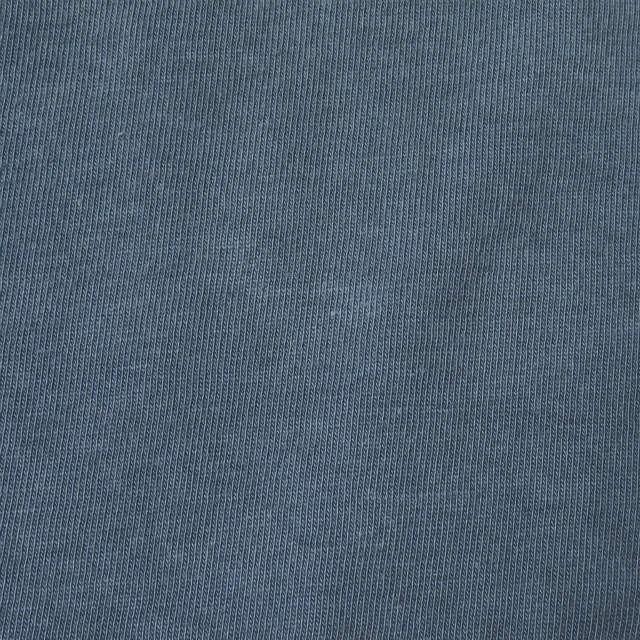 Merz b.Schwanen メルツベーシュヴァーネン 1/4 button facing 半袖ヘンリーネックTシャツ 7 ネイビー コットン トップス |  | 05