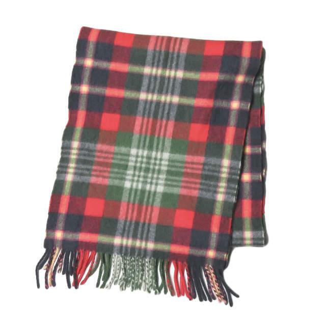 SCOTTISH TRADITION スコティッシュトラディション イギリス製 LAMORA WOVEN SCARF アンゴラタータンチェックウールマフラー ☆☆mc56756 | 