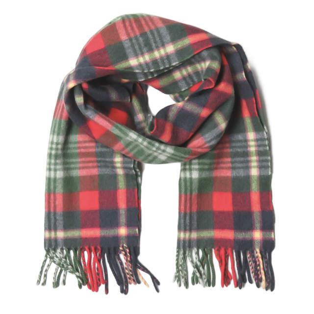 SCOTTISH TRADITION スコティッシュトラディション イギリス製 LAMORA WOVEN SCARF アンゴラタータンチェックウールマフラー ☆☆mc56756 |  | 01