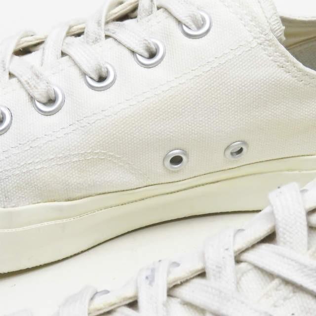 KATO x MOONSTAR カトー ムーンスター 別注 日本製 キャンバスレースアップスニーカー 25.5cm ナチュラル バルカナイズ スニーカー シューズ |  | 06