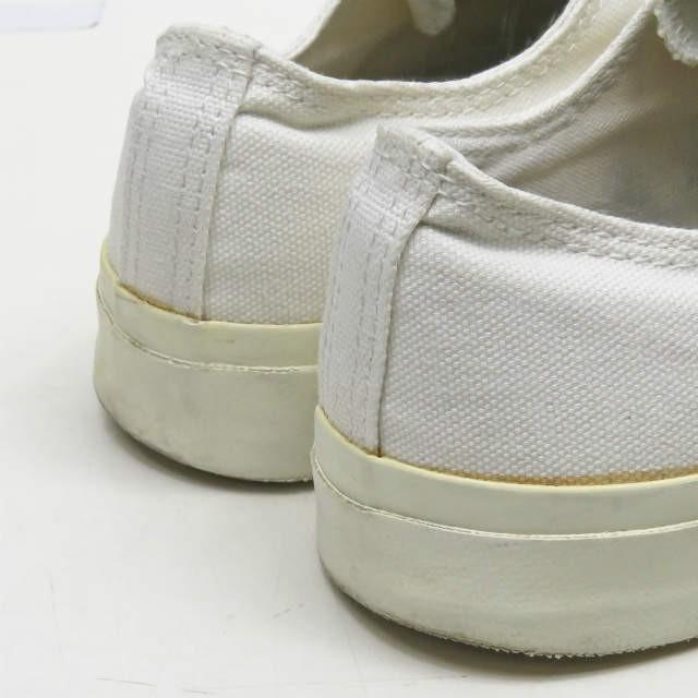 KATO x MOONSTAR カトー ムーンスター 別注 日本製 キャンバスレースアップスニーカー 25.5cm ナチュラル バルカナイズ スニーカー シューズ |  | 09