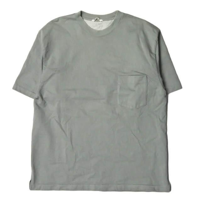 AURALEE オーラリー 日本製 STAND-UP TEE スタンドアップTシャツ A7ST02SU 5 BLUE GRAY 半袖 オーバーサイズ  トップス :mc56767:LOOPヤフーショッピング店 - 通販 - Yahoo!ショッピング