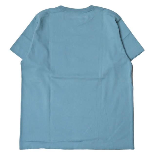 ネセサリーオアアンネセサリー Necessary or unnecessary 日本製 POCKET TEE ポケットクルーネックTシャツ 4 ライトブルー 半袖 トップス |  | 01