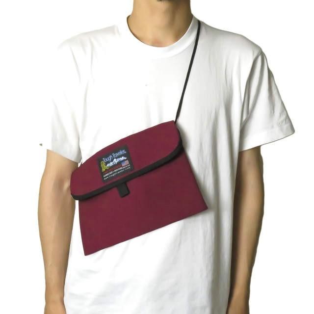 タフトラベラー Tough Traveler アメリカ製 FLAP NECK POUCH フラップネックポーチ パープル サコッシュ ミニショルダーバッグ カバン |  | 02