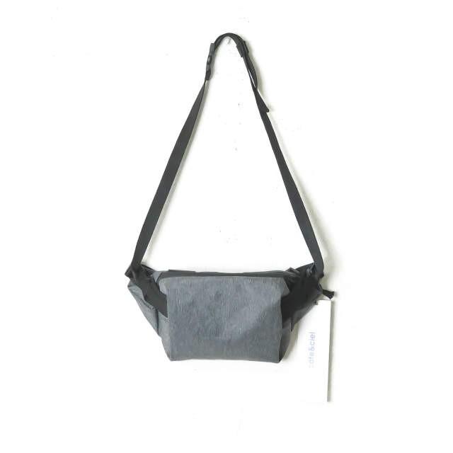 コートエシエル Cote&Ciel ISARAU SMALL ECO YARN BLACK MELANGE エコヤーンボディバッグ グレー ブラック メランジ ショルダー カバン |  | 01