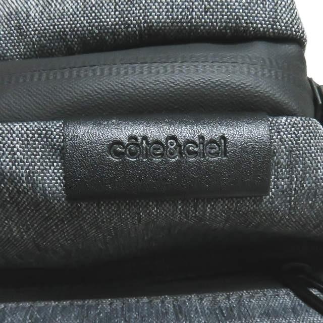 コートエシエル Cote&Ciel ISARAU SMALL ECO YARN BLACK MELANGE エコヤーンボディバッグ グレー ブラック メランジ ショルダー カバン |  | 05