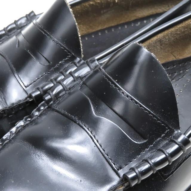 ジーエイチバス G.H. Bass Larson  ラーソン ペニーローファー US7(25cm) ブラック コイン Weejuns レザー シューズ |  | 05