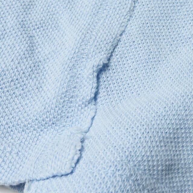 Name. ネーム 19SS 日本製 DOLMAN SLEEVE POLO 鹿の子ドルマンスリーブポロシャツ NMCU-19SS-014 0 サックスブルー コットン トップス |  | 06