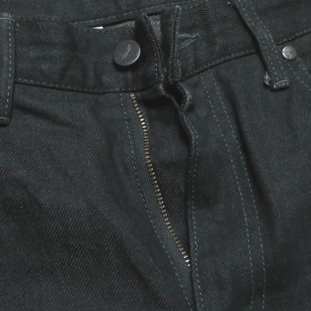 スタビライザー STABILIZER GNZ 日本製 0-12 TIGHT TAPERED タイトテーパード ブラックデニムパンツ W32 5P ジップフライ スリム ボトムス |  | 03