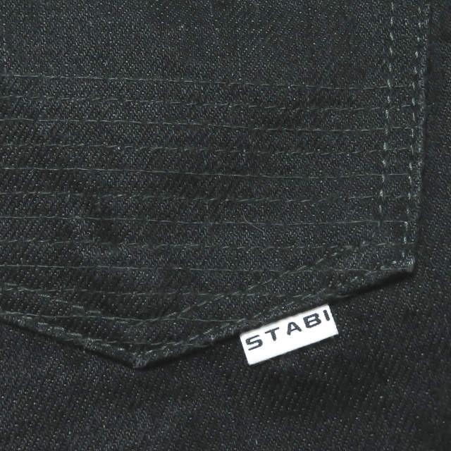 スタビライザー STABILIZER GNZ 日本製 0-12 TIGHT TAPERED タイトテーパード ブラックデニムパンツ W32 5P ジップフライ スリム ボトムス |  | 07