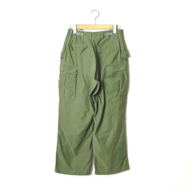 60s DSA 100-67-C-4703 M-65 フィールドパンツ 60's U.S.ARMY ジャングルファティーグパンツ ノンリップ 3rd