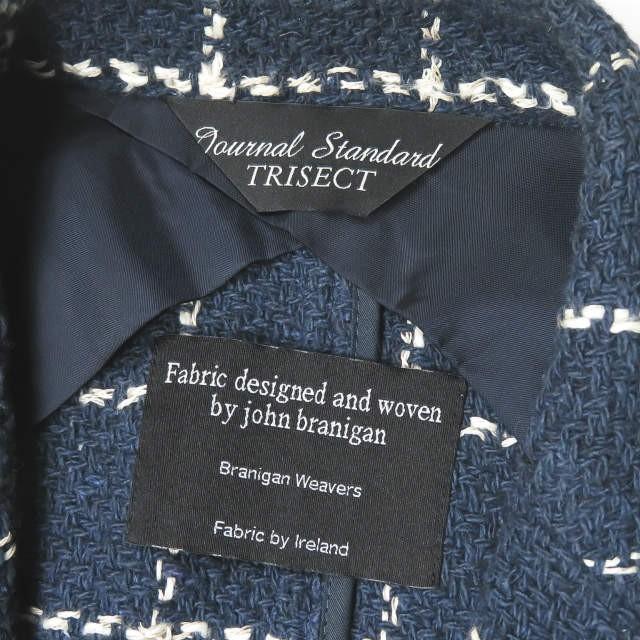 ジャーナルスタンダード トライセクト JOURNAL STANDARD TRISECT x JOHN BRANIGAN WEAVERS 別注 ウインドウペーンコットンニットジャケット L |  | 02