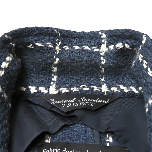 ジャーナルスタンダード トライセクト JOURNAL STANDARD TRISECT x JOHN BRANIGAN WEAVERS 別注 ウインドウペーンコットンニットジャケット L |  | 03