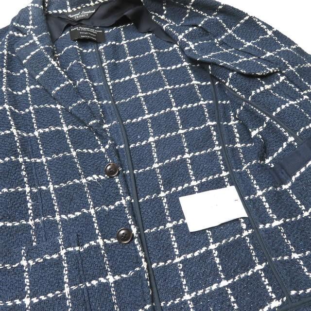 ジャーナルスタンダード トライセクト JOURNAL STANDARD TRISECT x JOHN BRANIGAN WEAVERS 別注 ウインドウペーンコットンニットジャケット L |  | 07