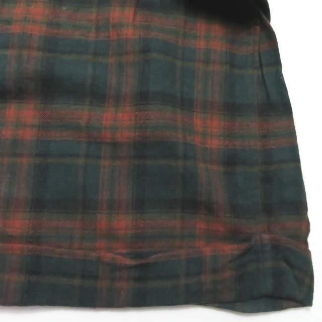 Fill The Bill フィルザビル 17aw 日本製 Flannel Check Trouser フランネルチェックトラウザーパンツ Ftb 17aw 10 1 グリーン Mc Mc Loopヤフーショッピング店 通販 Yahoo ショッピング