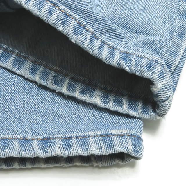 ウィッフル WIFFLE ベルト付き リメイクデニムパンツ 19-SWFFDS-001 L ブルー LEVI'S リーバイス ボトムス |  | 12