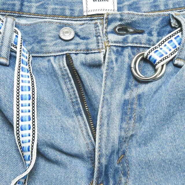 ウィッフル WIFFLE ベルト付き リメイクデニムパンツ 19-SWFFDS-001 L ブルー LEVI'S リーバイス ボトムス |  | 04