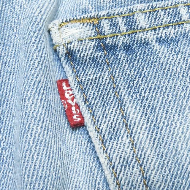 ウィッフル WIFFLE ベルト付き リメイクデニムパンツ 19-SWFFDS-001 L ブルー LEVI'S リーバイス ボトムス |  | 07