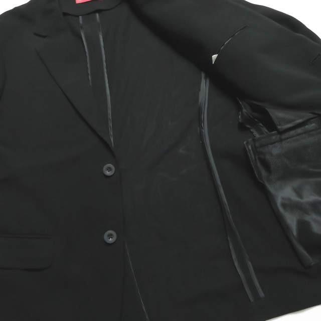 メゾンスペシャル MAISON SPECIAL 19SS 洗えるTECH SUIT メッシュテーラード2Bジャケット&スラックス 11191111211 46 ブラック スーツ セットアップ |  | 11