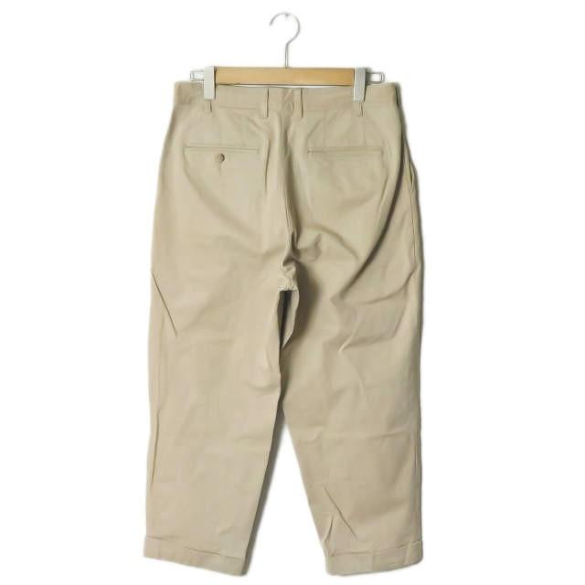ビームスプラス BEAMS PLUS 日本製 2プリーツチノワイドアンクル