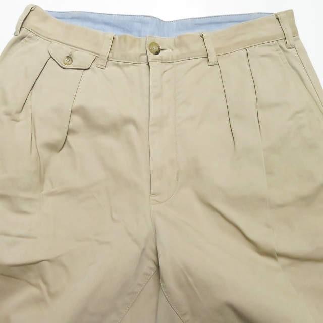 【新品未使用】BEAMS PLUSビームス チノパン ベージュ色 Lサイズ BEAMS+ チノパン BEAMS PLUS / コットンツイル アイビー