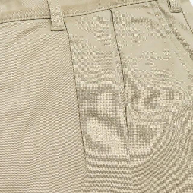 ビームスプラス BEAMS PLUS 日本製 2プリーツチノワイドアンクル