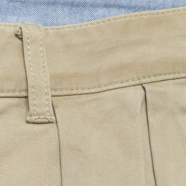 ビームスプラス BEAMS PLUS 日本製 2プリーツチノワイドアンクル
