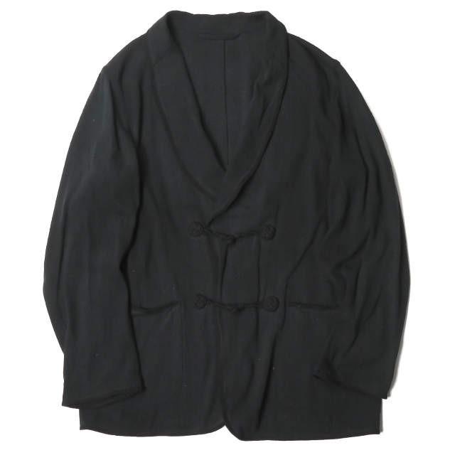 コモリ COMOLI 18SS 日本製 シルクネップスモーキングジャケット
