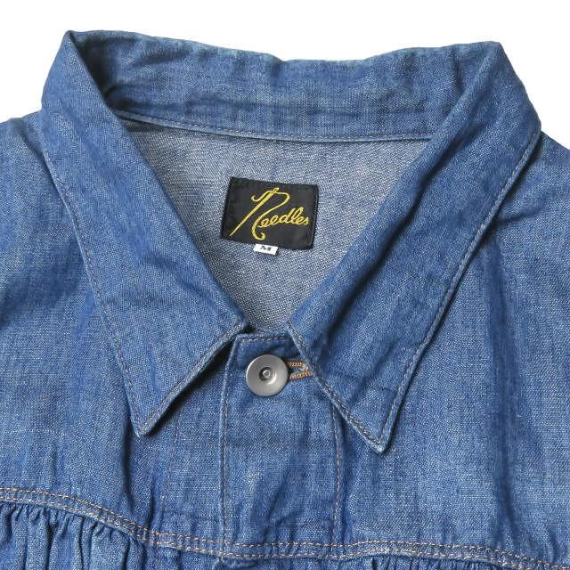 ニードルス Needles 18SS 日本製 Gathered Jean Jacket ? 6.5oz C/L