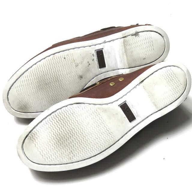 ランコート ビームスプラス RANCOURT x BEAMS PLUS 2EYE BOAT MOCCASINS ボートモカシン 5151-20 US7.5D(25.5cm) ブラウン 20周年記念 デッキシューズ |  | 10