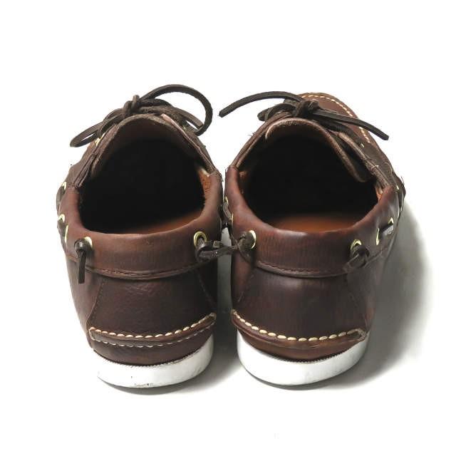 ランコート ビームスプラス RANCOURT x BEAMS PLUS 2EYE BOAT MOCCASINS ボートモカシン 5151-20 US7.5D(25.5cm) ブラウン 20周年記念 デッキシューズ |  | 02