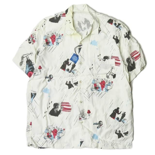 ポータークラシック Porter Classic 18SS 日本製 FILM NOIR ALOHA SHIRT フィルム・ノワール アロハシャツ PC-024-829-90-04 M 半袖 サスペンス 映画 | 