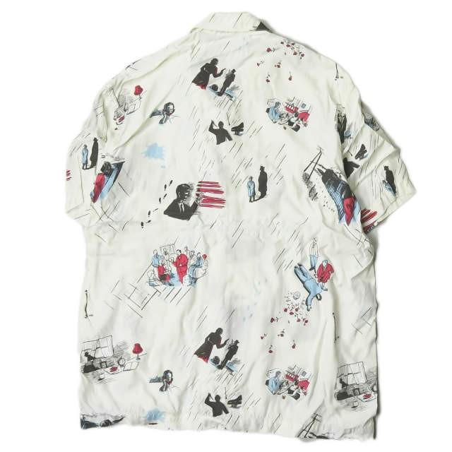 ポータークラシック Porter Classic 18SS 日本製 FILM NOIR ALOHA SHIRT フィルム・ノワール アロハシャツ PC-024-829-90-04 M 半袖 サスペンス 映画 |  | 01