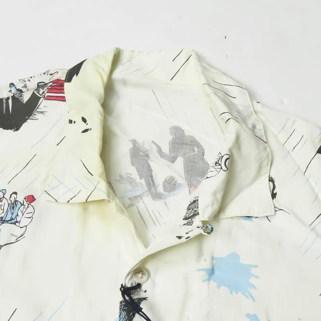 ポータークラシック Porter Classic 18SS 日本製 FILM NOIR ALOHA SHIRT フィルム・ノワール アロハシャツ PC-024-829-90-04 M 半袖 サスペンス 映画 |  | 03