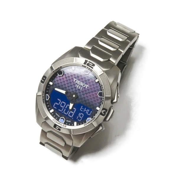 ティソ TISSOT スイス製 T-タッチ エキスパートソーラー T091.420.44.041.00 シルバー ウォッチ 45mm 100ｍ防水 |  | 01