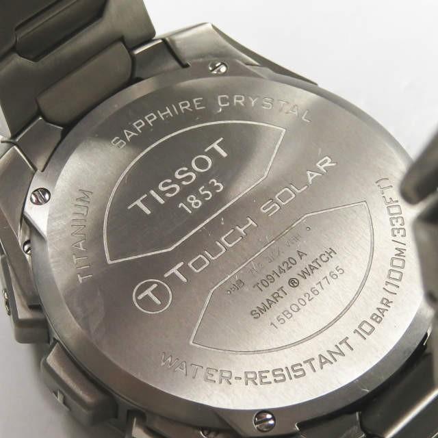 ティソ TISSOT スイス製 T-タッチ エキスパートソーラー T091.420.44.041.00 シルバー ウォッチ 45mm 100ｍ防水 |  | 05