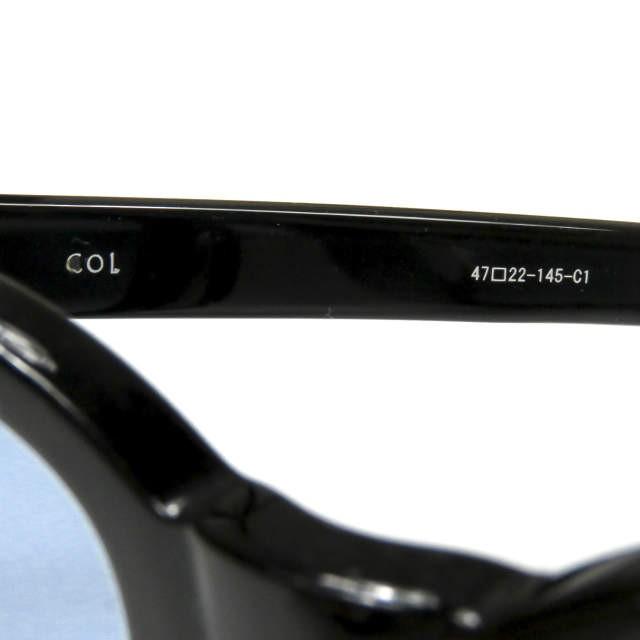 ニュー NEW. COLOMBO ウェリントンサングラス ブラック 47□22 ニュー NEW. COLOMBO ウェリントンサングラス ブラック 47□22