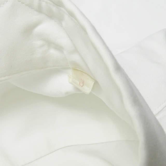 美品 COMOLI コモリ ノースリーブトップス コットン ホワイト フリー