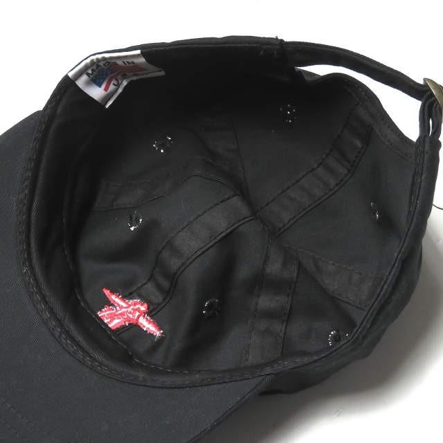 新品未使用 BODEGA BOARDER CREW キャップ アメリカ製 黒 BODEGA BOARDER CREW アメリカ製 RALPH DON'T SURF HAT 6パネル