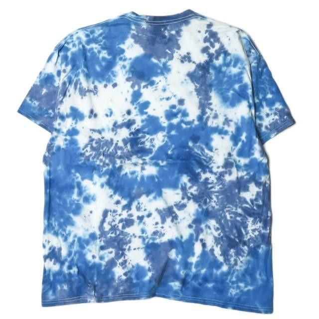 ウィッフル WIFFLE 19AW FAT TIEDYE TEE タイダイプリントクルーネックTシャツ 19071464780030 XL ブルー 半袖 コットン トップス |  | 01