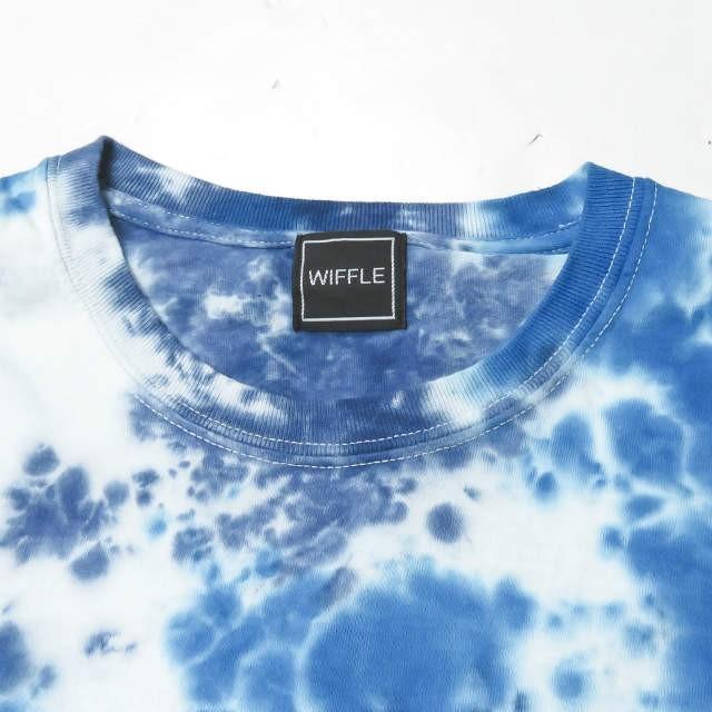 ウィッフル WIFFLE 19AW FAT TIEDYE TEE タイダイプリントクルーネックTシャツ 19071464780030 XL ブルー 半袖 コットン トップス |  | 03