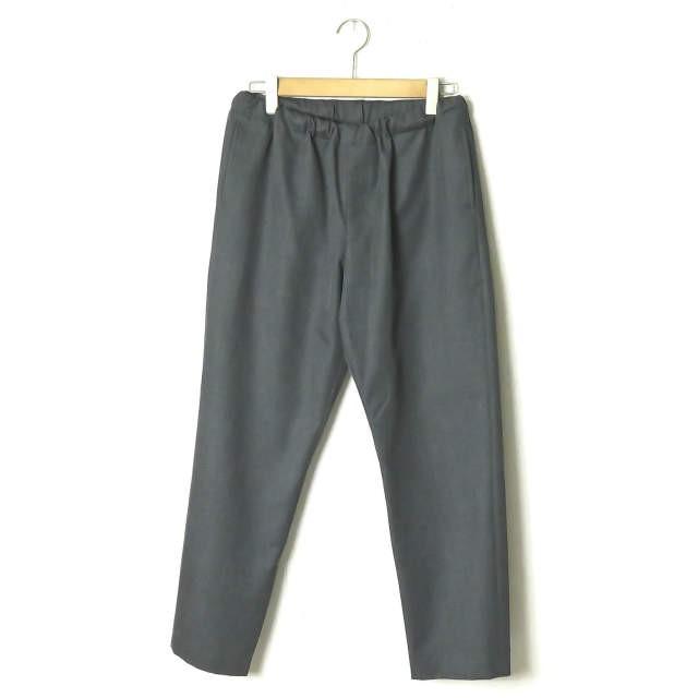オーラリー AURALEE 17AW 日本製 WOOL KERSEY EASY PANTS ウールカルゼイージーパンツ A7AP03BK 5  チャコールグレー ボトムス :mc58205:LOOPヤフーショッピング店 - 通販 - Yahoo!ショッピング