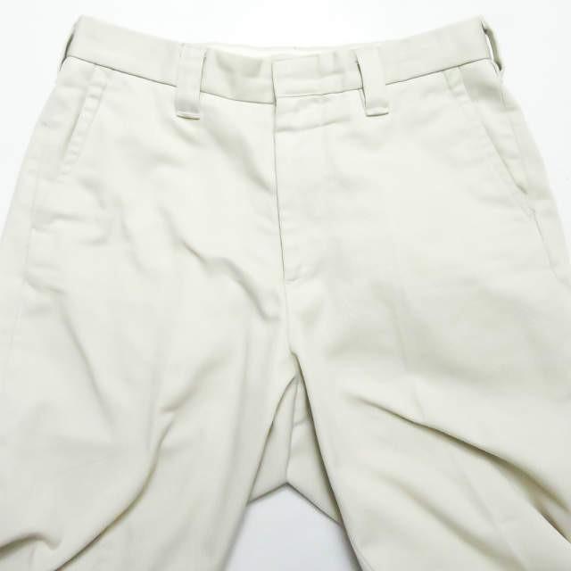 スティーブンアラン Steven Alan 17AW 日本製 CLRDRILL BAGGY ST ANKLE PANTS ドリルバギーストレートアンクルパンツ 8114-217-0283 M オフホワイト ツイル |  | 03