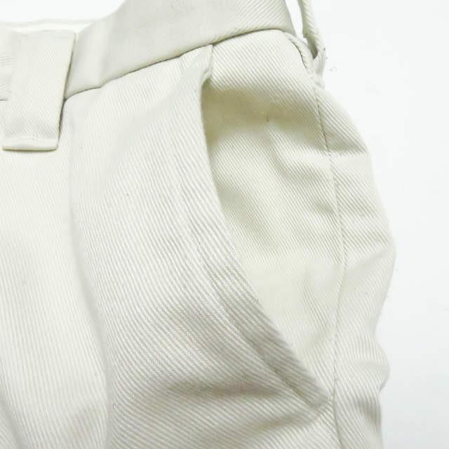 スティーブンアラン Steven Alan 17AW 日本製 CLRDRILL BAGGY ST ANKLE PANTS ドリルバギーストレートアンクルパンツ 8114-217-0283 M オフホワイト ツイル |  | 05