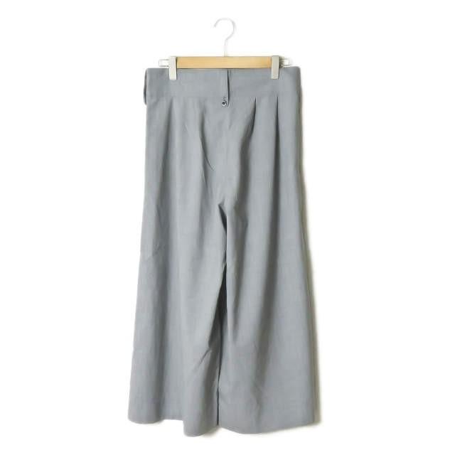 リパーパス RE-PURPOSE 日本製 サマーウール2タックワイドパンツ REPU15SS02C M グレー ハイウエスト スラックス バギー ボトムス |  | 01