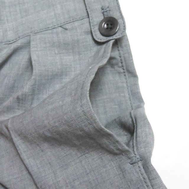 リパーパス RE-PURPOSE 日本製 サマーウール2タックワイドパンツ REPU15SS02C M グレー ハイウエスト スラックス バギー ボトムス |  | 07