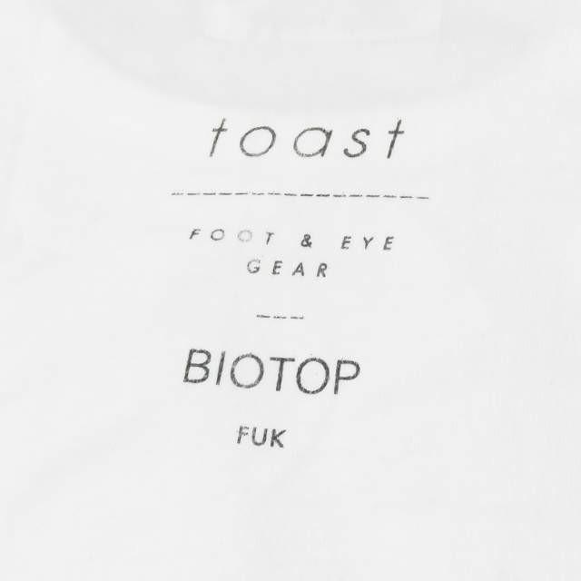 シャンティ ビオトープ SHANTii x BIOTOP 19SS 別注 FUKUOKA Limited T-Shirts 福岡店1周年記念 ロゴプリントクルーネックTシャツ L ホワイト 半袖 |  | 08