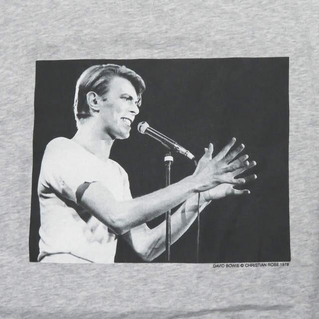 アニエスベー agnes b. フランス製 David Bowie フォトプリント