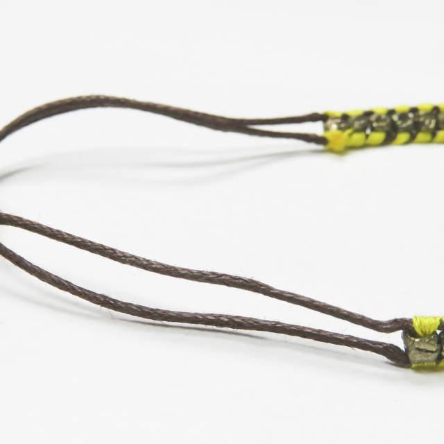 新品 shashi シャシ 1R NUGGET BRACELET カラーストーンブレスレット イエロー/ブラウン ミサンガ ユニセックス アクセサリー ☆☆mc58338 |  | 03